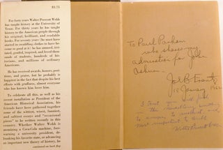 AN HONEST PREFACE; Signed