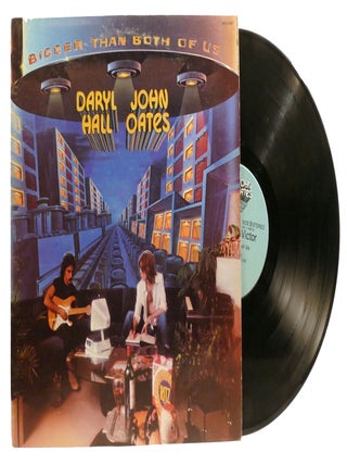 Item #332479 BIGGER THAN BOTH OF US VINYL LP; Apl1-1467. John Oates Daryl Hall