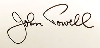 THE WORK OF JOHN POWELL, HIS LIFE; Signed