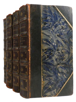 LES MISERABLES 4 VOLUME SET. Victor Hugo.
