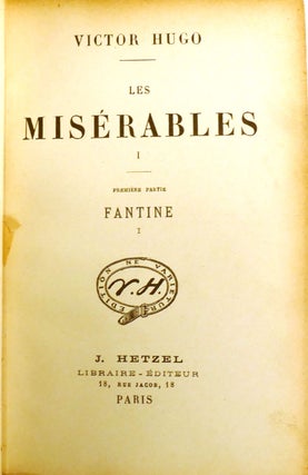LES MISERABLES 4 VOLUME SET