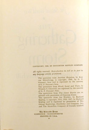THE SECOND WORLD WAR SIX VOLUME SET