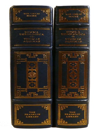 SUMMA THEOLOGICA 2 VOLUME SET; Franklin Library
