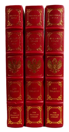 WAR AND PEACE THREE VOLUME SET; A Syntopicon of the Great Books of the Western World Franklin Library