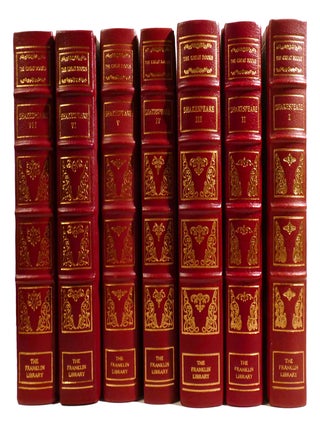 THE PLAYS AND SONNETS OF WILLIAM SHAKESPEARE 7 VOLUME SET; Franklin Library
