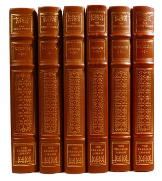 THE DECLINE AND FALL OF THE ROMAN EMPIRE IN 6 VOLUMES; Franklin Library