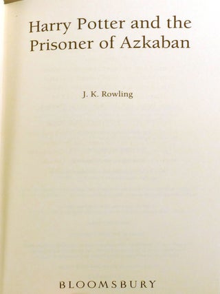 HARRY POTTER AND THE PRISONER OF AZKABAN