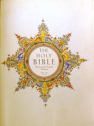 THE HOLY BIBLE CONTAINING OLD AND NEW TESTAMENT; lluminated Family Edition, King James Version God and Color and b/w Illustrations