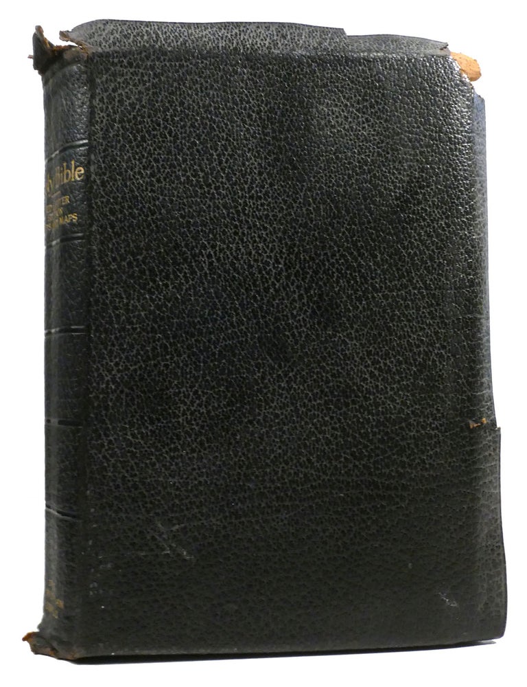 Item #333001 THE HOLY BIBLE CONTAINING THE OLD AND NEW TESTAMENTS; Red Letter Edition