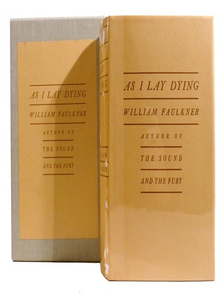 AS I LAY DYING; First Edition Library, FEL