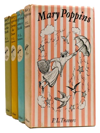 MARY POPPINS 4 VOLUME SET; Mary Poppins, Mary Poppins Comes Back, Mary Poppins Opens the Door, P. L. Travers.