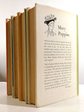 MARY POPPINS 4 VOLUME SET; Mary Poppins, Mary Poppins Comes Back, Mary Poppins Opens the Door, Mary Poppins in the Park