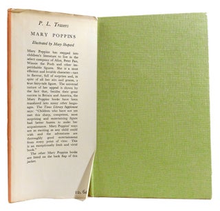 MARY POPPINS 4 VOLUME SET; Mary Poppins, Mary Poppins Comes Back, Mary Poppins Opens the Door, Mary Poppins in the Park