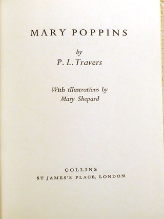 MARY POPPINS 4 VOLUME SET; Mary Poppins, Mary Poppins Comes Back, Mary Poppins Opens the Door, Mary Poppins in the Park