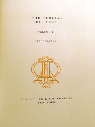 CELEBRATED CRIMES 8 VOLUME SET; The Borgias, the Cenci, Massacres of the South, Karl-Ludwig Sand, Ussain Grandier, Nisida, Derues, La Constantin, Joan of Naples, the Man in the Iron Mask, Martin Guerre, Ali Pacha, Countess De Saint-Geran, Murat, the Marquise De Brinvilliers, Vaninka