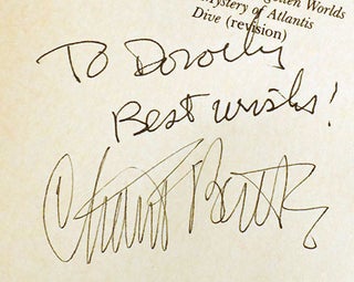 THE LOST SHIP OF NOAH; In Search of the Ark At Ararat Signed