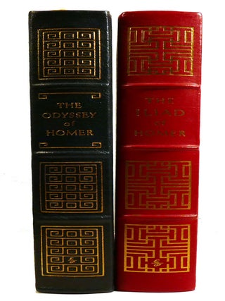 THE ILIAD AND THE ODYSSEY OF HOMER 2 VOLUME SET; Easton Press