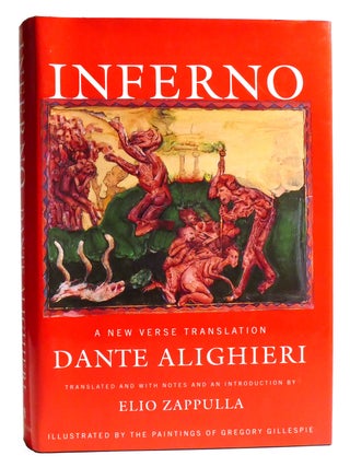Item #334967 INFERNO; A New Verse Translation. Elio Zappulla Dante Alighieri