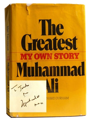 THE GREATEST; My Own Story Signed. Muhammad Ali.