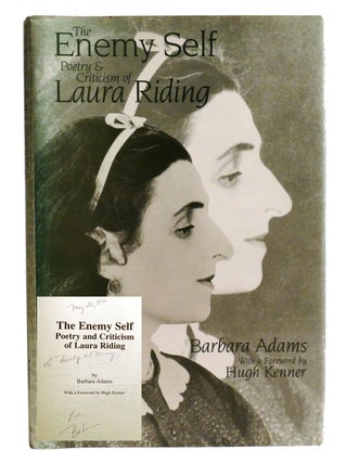 THE ENEMY SELF; Poetry and Criticism of Laura Riding Signed
