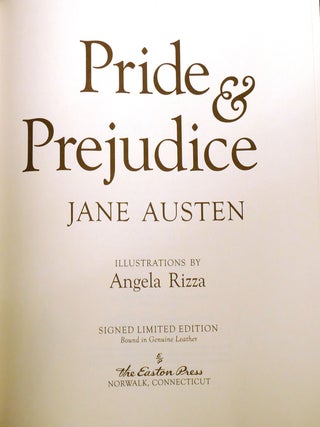 PRIDE AND PREJUDICE; Easton Press Signed
