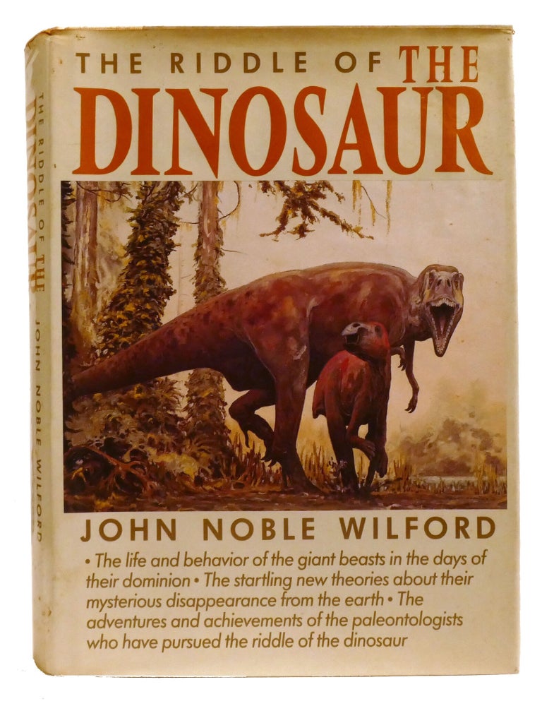 Item #335414 THE RIDDLE OF THE DINOSAUR. John Wilford.