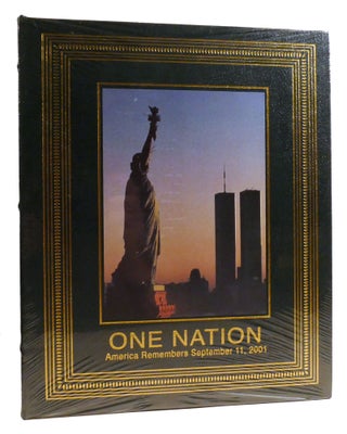 Item #335782 ONE NATION: AMERICA REMEMBERS SEPTEMBER 11, 2001; Easton Press