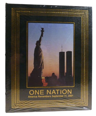 Item #335783 ONE NATION: AMERICA REMEMBERS SEPTEMBER 11, 2001; Easton Press