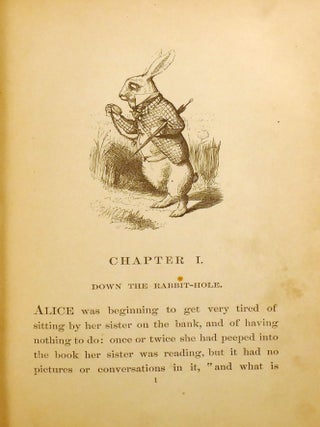 ALICE'S ADVENTURES IN WONDERLAND