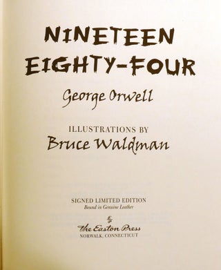 NINETEEN EIGHTY FOUR 1984; Easton Press