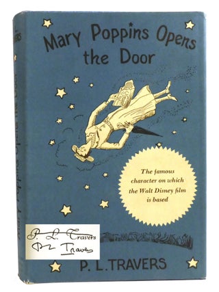 MARY POPPINS OPENS THE DOOR; Signed. P. L. Travers.