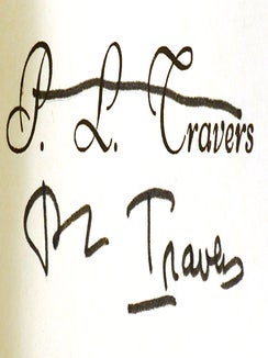 MARY POPPINS OPENS THE DOOR; Signed