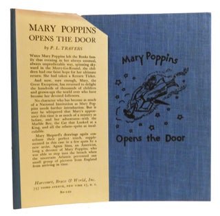 MARY POPPINS OPENS THE DOOR; Signed