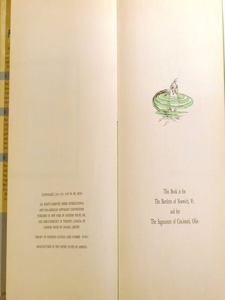YERTLE THE TURTLE; And Other Stories