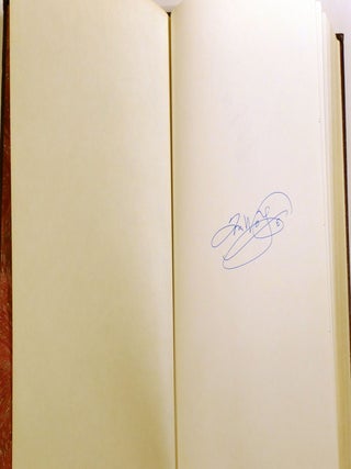 THE BONFIRE OF THE VANITIES; Signed