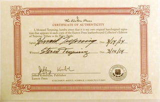 TERPNING: TRIBUTE TO THE PLAINS PEOPLE; Easton Press Signed
