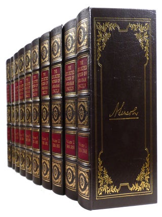 Item #336954 THE COLLECTED WORKS OF ABRAHAM LINCOLN 10 VOLUME SET; Easton Press. Roy P. Basler...
