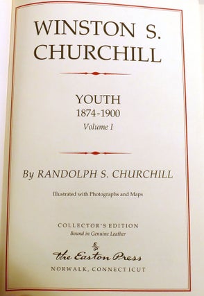 WINSTON S. CHURCHILL 12 VOLUME SET; Easton Press