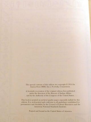 HENRY R. SCHOOLCRAFT'S HISTORICAL AND STATISTICAL INFORMATION RESPECTING THE HISTORY, CONDITION AND PROSPECTS OF THE INDIAN TRIBES OF THE UNITED STATES IN SIX VOLUMES; Easton Press
