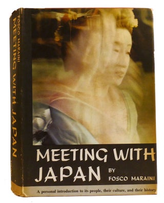 Item #337191 MEETING WITH JAPAN. Eric Mosbacher Fosco Maraini