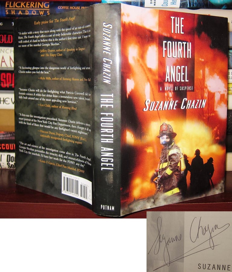 Item #33723 THE FOURTH ANGEL Signed 1st. Suzanne Chazin.
