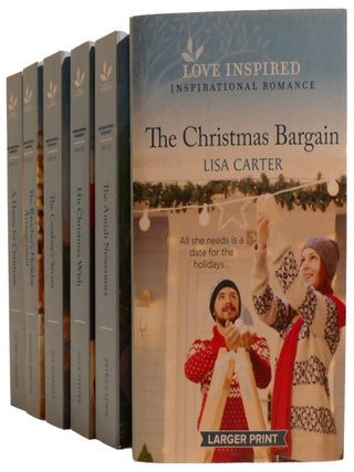 LOVE INSPIRED INSPRATIONAL ROMANCE 6-BOOK SET; The Christmas Bargain / the Amish Newcomer / His...