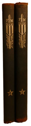FORWARD - MARCH! 2-VOLUME SET; The Pictorgraphic Record of America in the World War and the Post War Social Upheaval