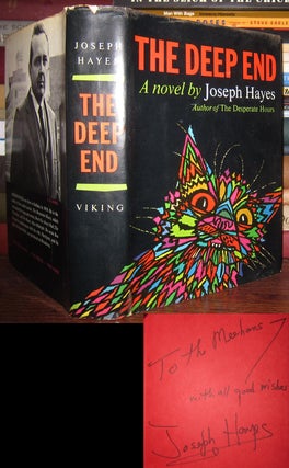 Item #36345 THE DEEP END Signed 1st. Joseph Hayes