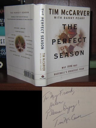 Item #36735 THE PERFECT SEASON Signed 1st. Tim McCarver, Danny Peary