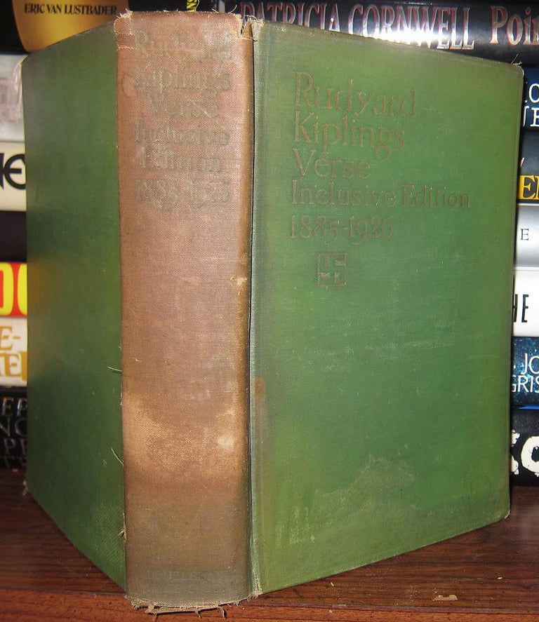 Item #36830 RUDYARD KIPLING'S VERSE (Inclusive Edition 1885-1926). Rudyard Kipling.