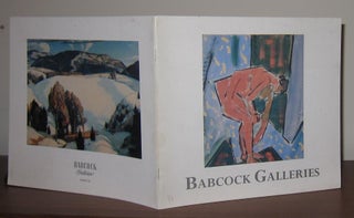 Item #37141 BABCOCK GALLERIES Current Selections 1994. Babcock Galleries, Mignot Hartley, Edwin...