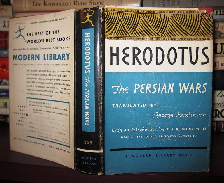 Item #40059 THE PERSIAN WARS. Herodotus, George Rawlinson, Francis R. B. Godolphin, By.