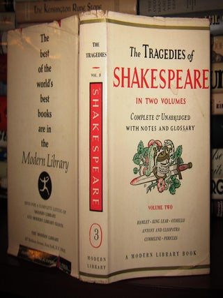 THE TRAGEDIES OF SHAKESPEARE Complete & Unabridged with Notes and Glossary; Volume Two