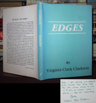 Item #40308 EDGES Signed 1st. Virginia Clark Clarkson